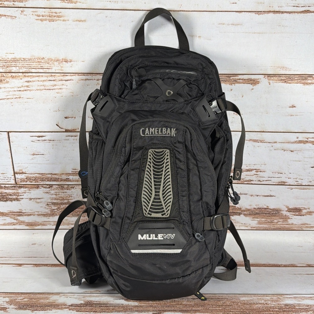 Vintage Camelbak M.U.L.E. NV Tactical Back Pack Black No Reservoir